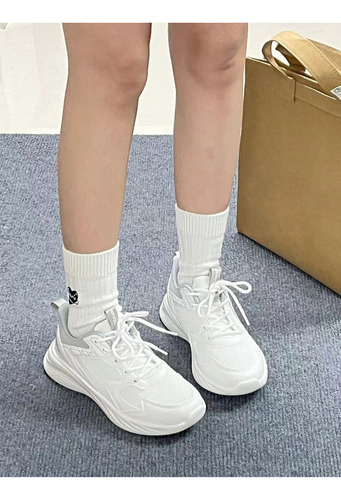 Zapatos Deportivos Mujer Cómodos Casuales Moda Plataforma