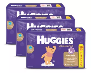 Pañales Huggies Ultraconfort Ahorropack Pack Xxg X3 Unidades