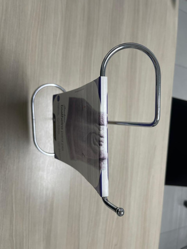 Imagem 3 de 6 de Suporte Porta Toalhas Bancada Lavabo Toalheiro Cores Toalha Rosto Mão Banheiro Passerini Envio Imediato Com Nota Fiscal