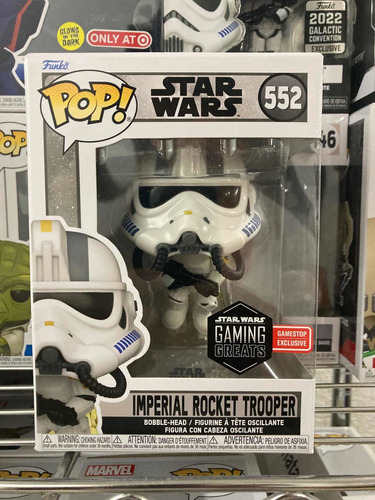 Imperial Rocket Trooper Star Wars Gaming Funko Pop
