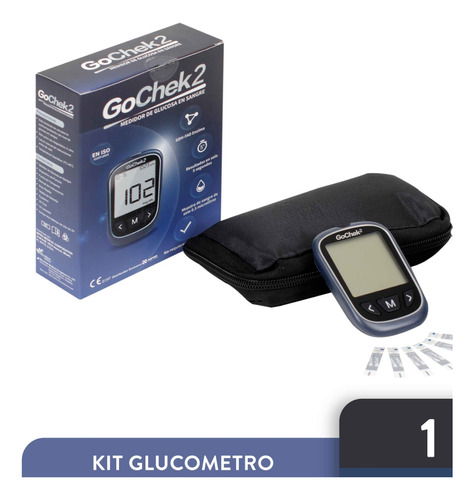Glucometro Gochek2 Medidor De Glucosa