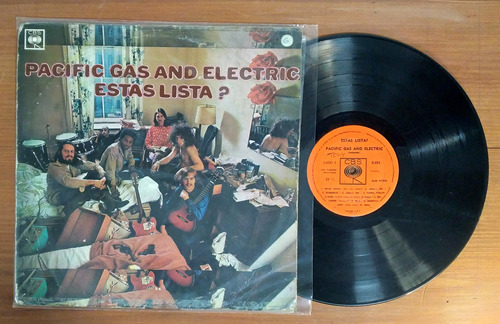 Pacific Gas And Electric Estas Lista Disco Lp Vinilo