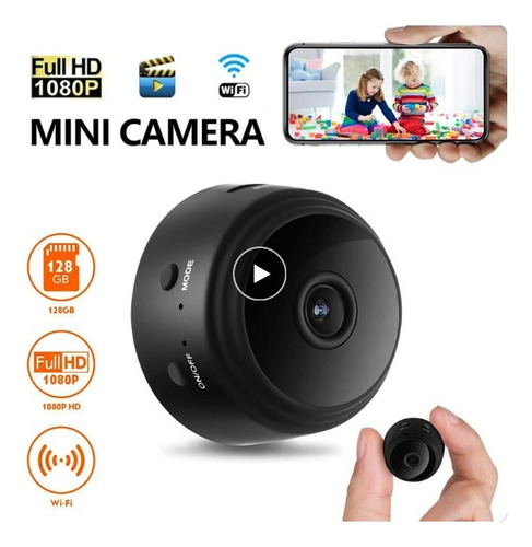 Camara De Vigilancia Mini - Wifi - Hd