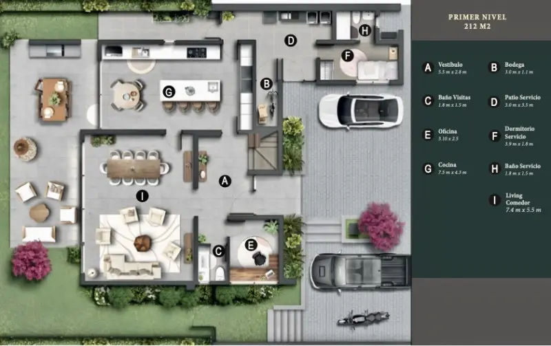 Imagen 2 de 24 de Casas Exclusivas En Condominio La Reina Alta
