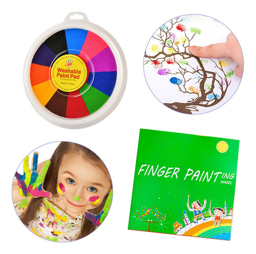 U Toy Divertido Kit De Pintura De Dedos Juguetes De Dibujo D