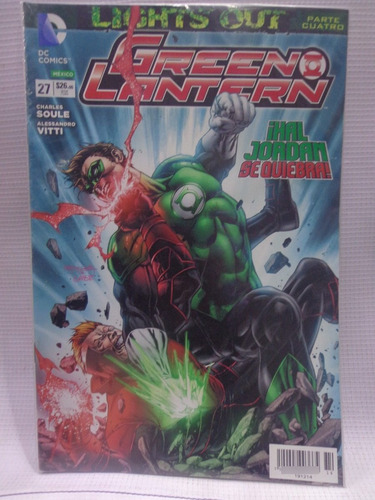 Green Lantern Vol.27 Luces Fuera Dc Comic´s Televisa 2014