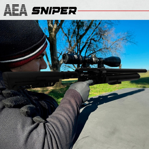 Rifle Pcp Aea Sf Sniper 7,62mm Semiautomatico Monotiro