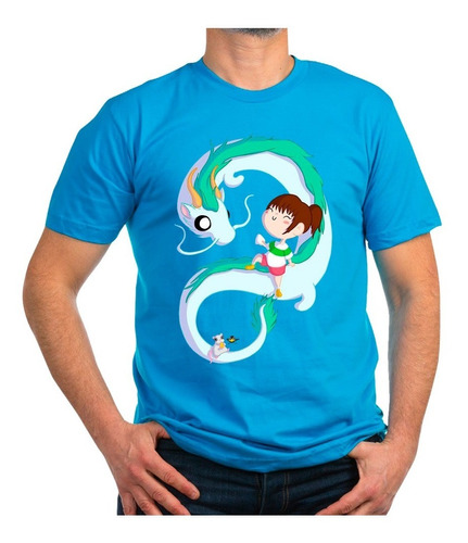 Playera El Viaje De Chihiro Diseño 117 Anime Playeras Beloma