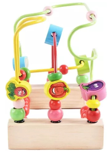 Laberinto Didáctico Pulsómetro Juego De Destreza De Madera