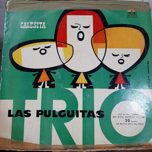 Vinilo Trio Las Pulguitas If1