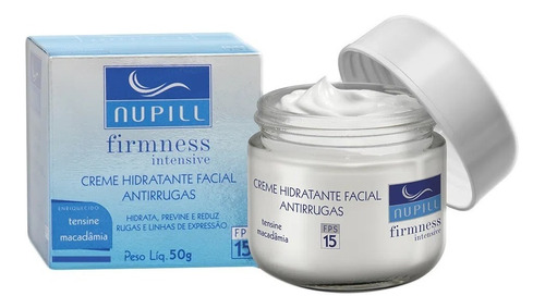 Creme Hidratante Facial Antirrugas Nupill Fps15 - 50g