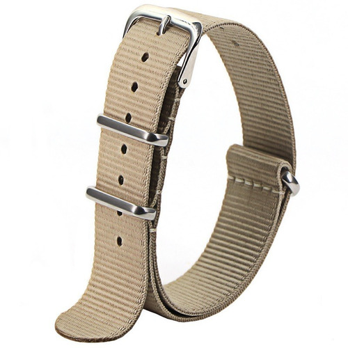 Correa Nato Para Reloj.  Beige Mod.ns5