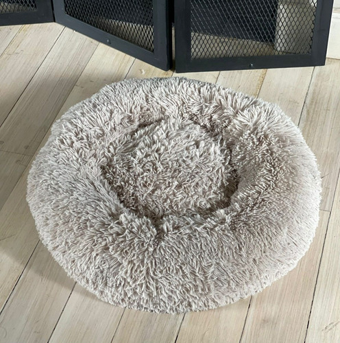 Imagen 8 de 10 de Puff Cama Antiestrés Sil Perros/gato Peludo Y Mullido