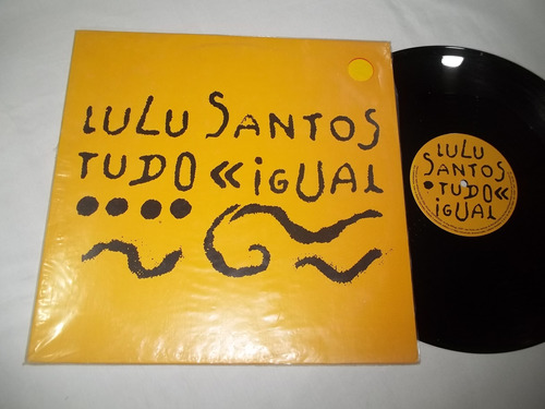 Lp Vinil Promo Mix - Lulu Santos - Tudo Igual