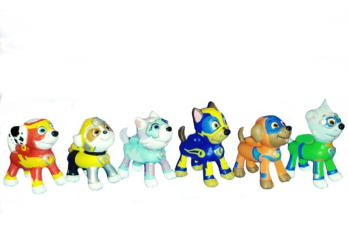 Tope Para Torta Paw Patrol En Masa Flexible