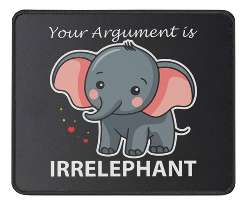 Mouse Pad Lindo Elefante Regala Tu Argumento Es I