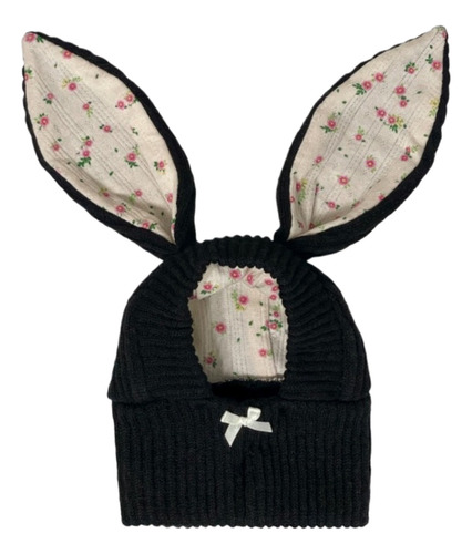 Gorro De Punto Con Orejas De Conejo, Disfraz De Perro, Decor