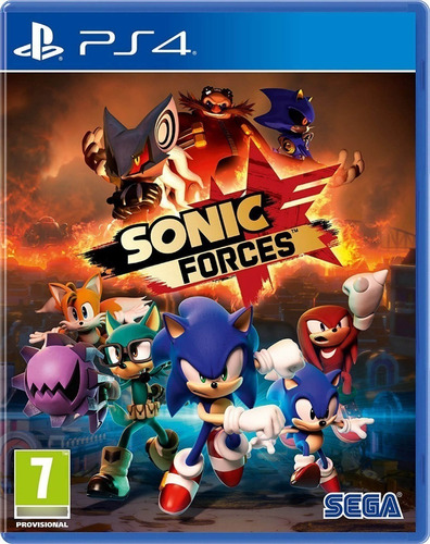 Sonic Forces Ps4 Fisico Sellado Ade 