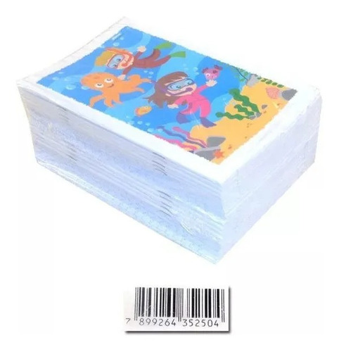 Kit 20 Caderno Infantil Brochura Pq 48 Folhas Pacote Atacado