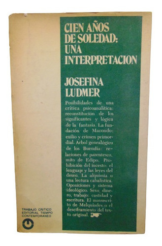 Adp Cien Años De Soledad: Una Interpretacion J. Ludmer