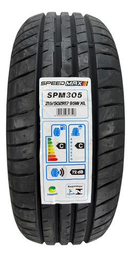 Kit De 4 Pneus Speedmax Focus 215/50r17 95w Spm305 Xl Spm