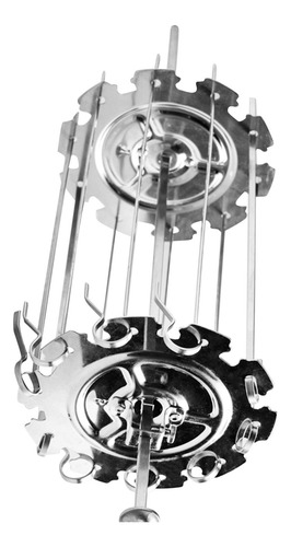 Rotisserie Brochetas Estante Horno Kebab Maker Parrilla