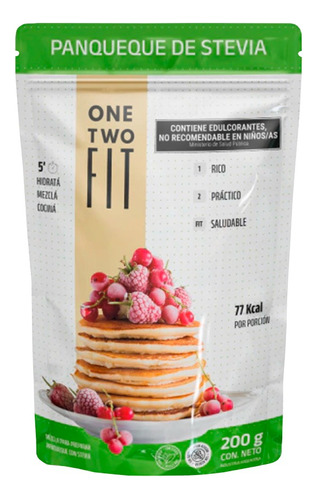 Panqueques Proteico Stevia Avena Huevo Otf 200gr 10 Pancakes