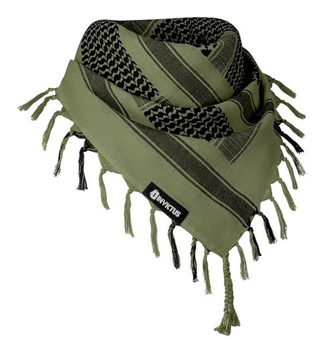 Imagem 1 de 6 de Lenço Shemagh Mirage Dune Invictus 100% ALG. Verde Oliva