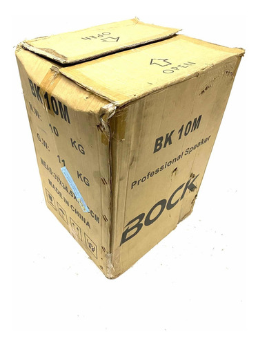Caixa Acustica Ativa Bock 12v Com Microfone Sem Fio Novo