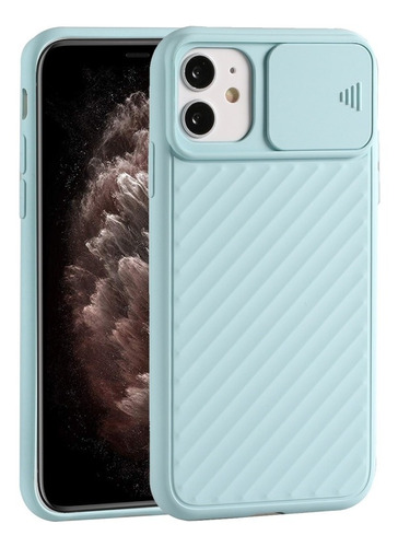 Mica + Funda Ventanilla Cámara Compatible Para Serie iPhone