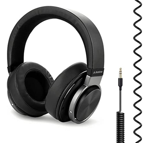 Avantree Hf049 Auriculares Con Cable En Espiral Extralargo S