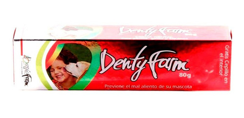 Crema Dental Para Mascotas Dentyfarm 80gr Limpieza Profunda!