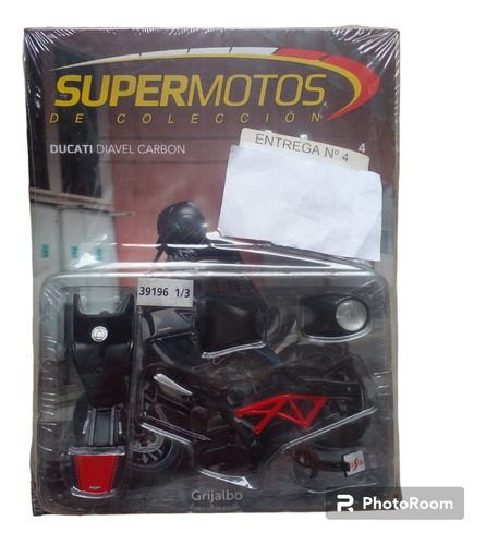 Fascículo N 4 + Piezas  Para Armar Supermoto De Colección. 