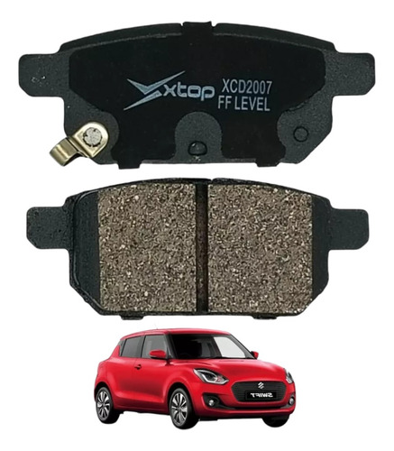 Balatas Traseras Suzuki Swift Sport, Glx 13-20 D2007