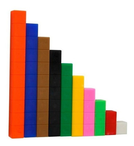 Regletas De Cuisenaire X123, Material Didáctico Matemático