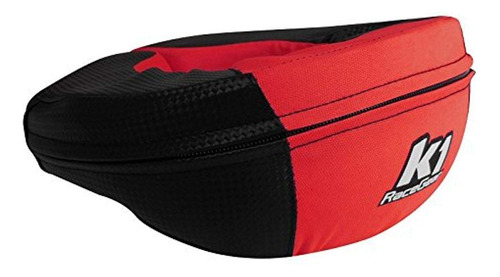 K1 Race Gear Protector De Cuello (carbono/rojo, Adulto) - 15