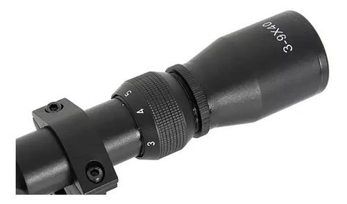 Imagen 3 de 10 de Mira Telescópica 3-9x40 Pcp Aire Comprimido Caza Precisión