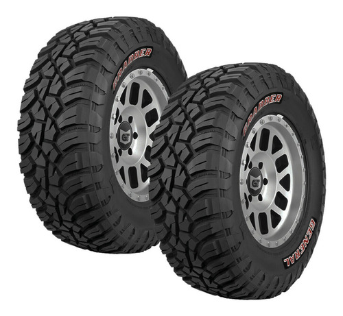 2- Llantas Grabber X3 General Tire 35x12.50r17lt Q121