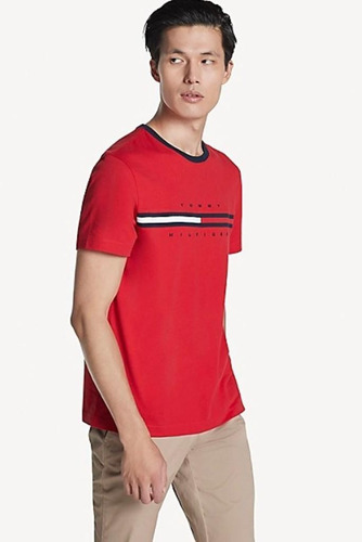 Playera Tommy Hilfiger 100% Original Thpp00012