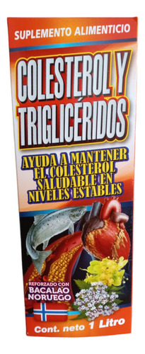 Tonico Colesterol Y Trigliceridos,omegas 3 6 9,hierba Del Sa