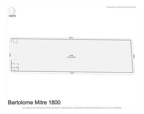 Imagen 17 de 17 de Venta Lote De 864m2 En Callao Y Mitre Con 15,4m De Frente, En Balvanera.