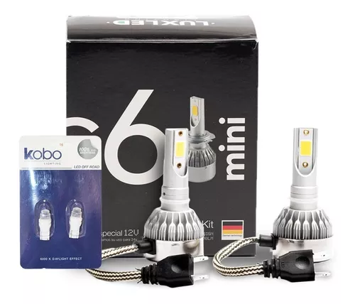 Kit Lamparas H7 Led Philips Ultinon Essential 6500k Cree Bv