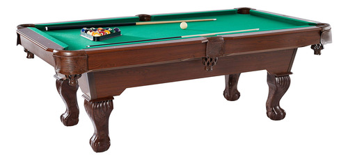 Juego De Mesa De Billar Con Bola Y Palo De Taco Color Del Paño