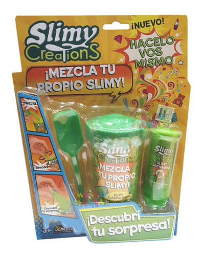 Slime Crea Tu Propio Slimy Hacelo Vos Mismo Mundo Manias