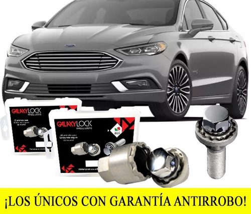 Birlos Seguridad Galaxylock Ford Fusion S  Envio Gratis!!