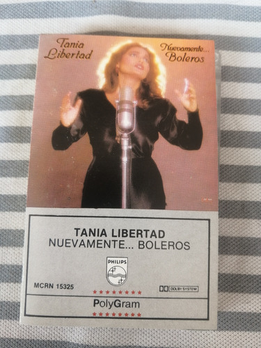 Tania Libertad Cassette Nuevamente Boleros Cassette 