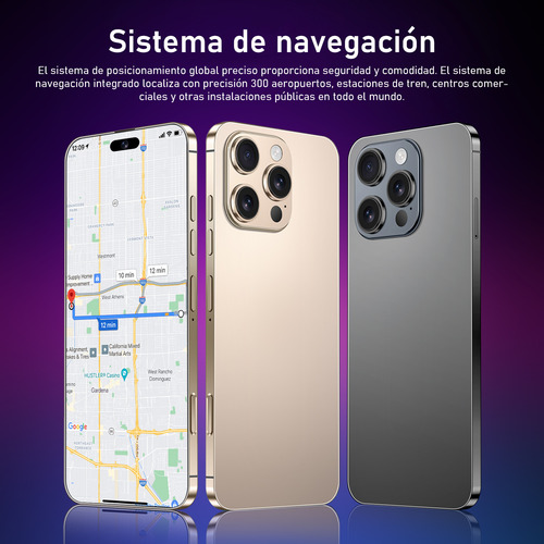 Android Celulares 4g I16 Pro Max 6.56 Pulgadas Barato Ram3gb Y Rom64gb