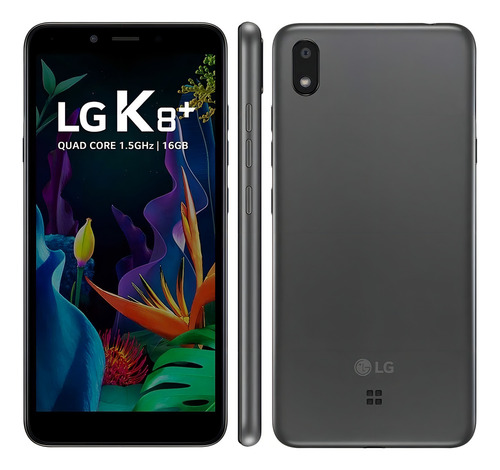 Smartphone LG K8 Plus 16gb 4g Quad-core 1gb Ram 5,45 Prata - Aceitável (Recondicionado)