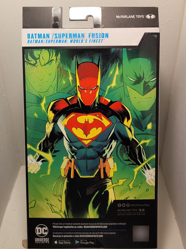 Batman/superman- Fusion-(world's Finest) 7 - Mcfarlane Toys (Usado)