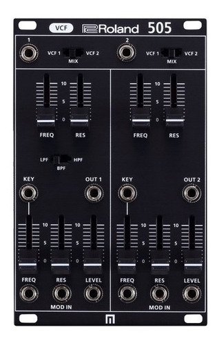 Sys-505 Sintetizador Modular Vcf 505 Formato Eurorack Roland